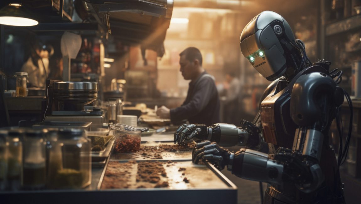 robot-performing-human-job